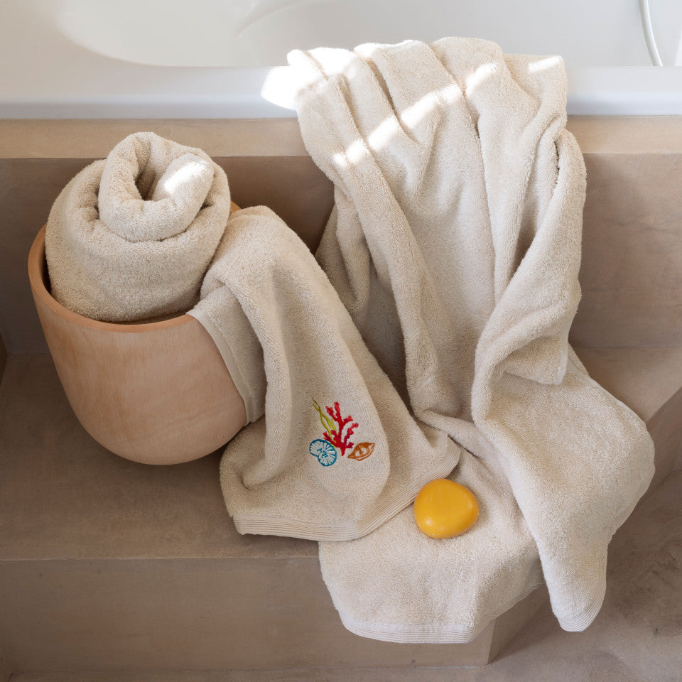 Sand Reef cotton bath towel