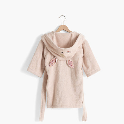 Happyful Nude cotton children's bathrobe