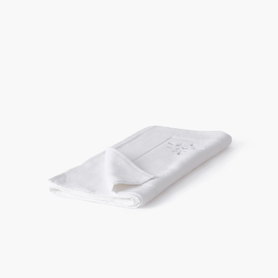 Equinoxe Snow Cotton Bath Mat