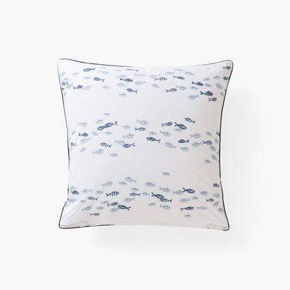 Océanos pure cotton square pillowcase