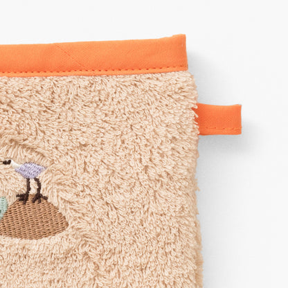 Safari organic cotton wash mitt
