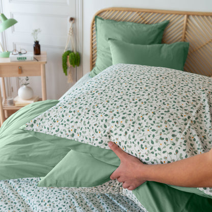 Neo Thyme Vegetable Cotton Percale Rectangular Pillowcase