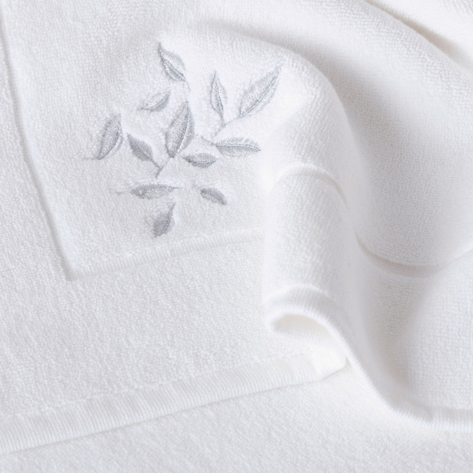 Equinoxe Snow Cotton Bath Mat