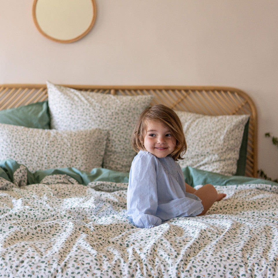 Neo Thyme Vegetable Cotton Percale Rectangular Pillowcase