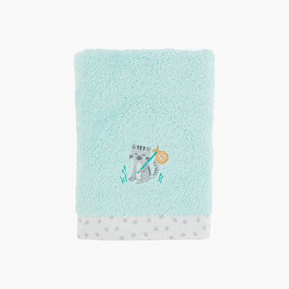 DEVINE Celadon organic cotton hand towel