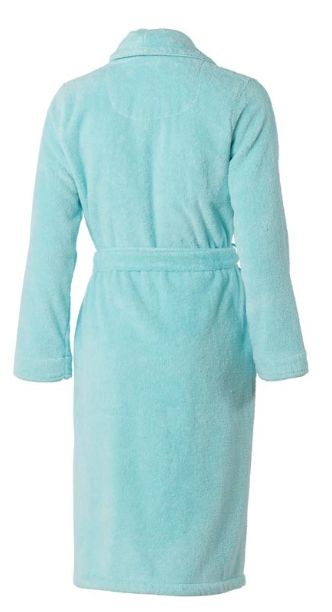 ELLA soft cotton bathrobe for women lagoon