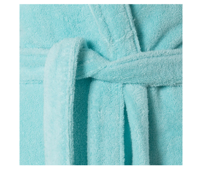 ELLA soft cotton bathrobe for women lagoon