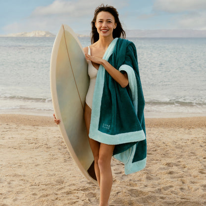 Beach Towel Greg 2026 Emerald