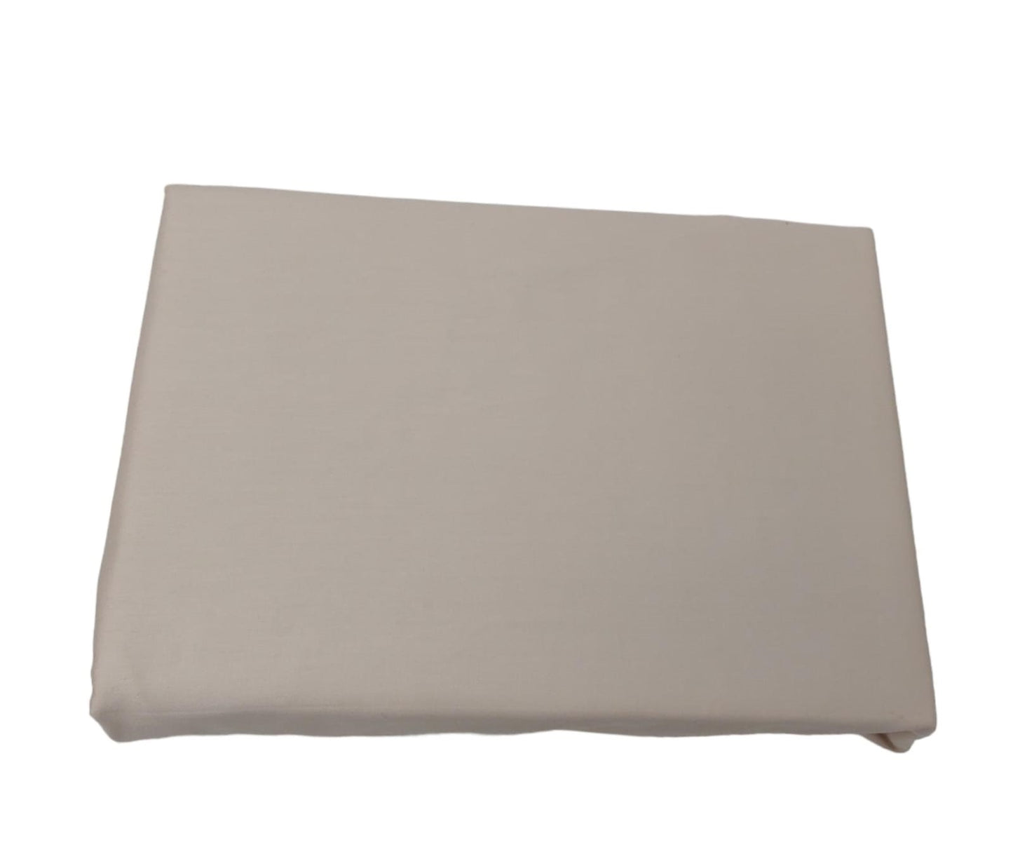 OLIVIA sateen cotton fitted sheets beige