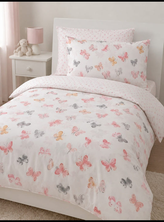 BUTTERFLY BED SET 160X200