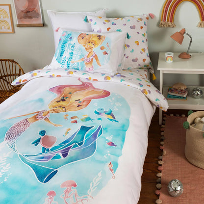 Calliope organic cotton duvet cover for children