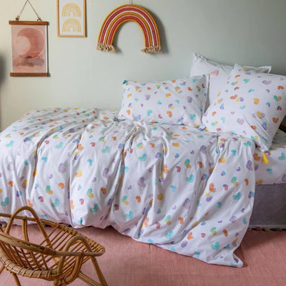 Calliope organic cotton duvet cover for children
