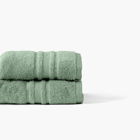 Cotton bath towel Lola II sage