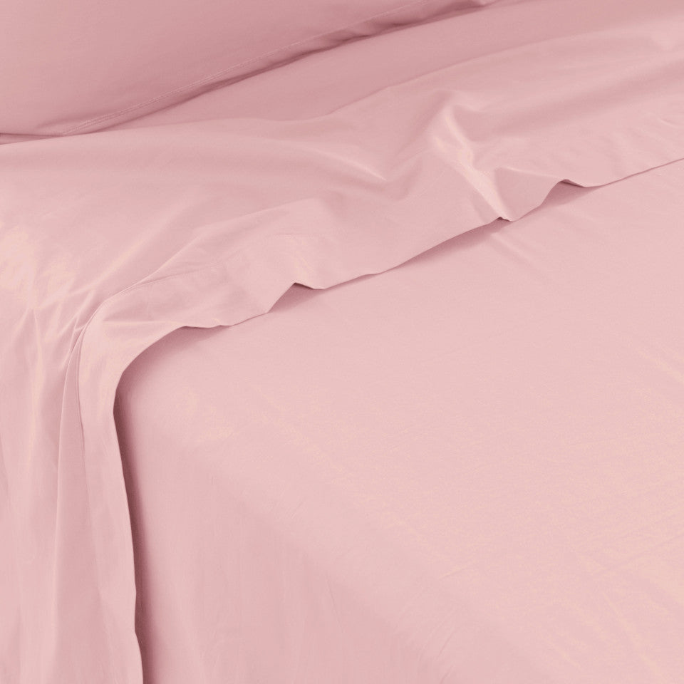 Neo Rosewood Cotton Percale Bed Sheet