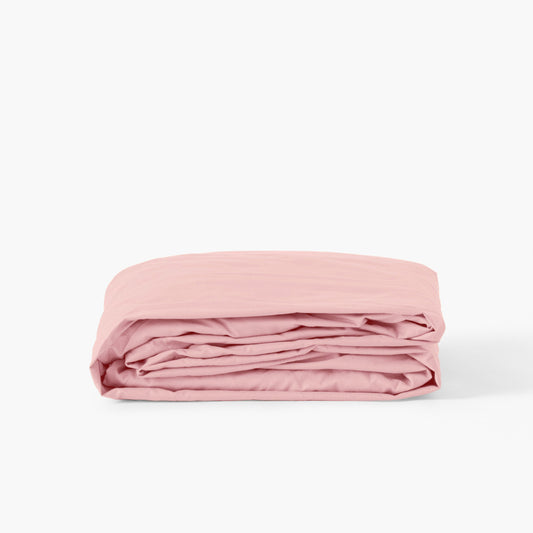 Neo Rosewood Cotton Percale Fitted Sheet