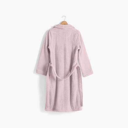 Ella powder soft cotton women's bathrobe