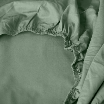 NEO thym fitted sheet percale cotton