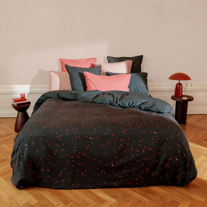 Ikebana cotton duvet cover