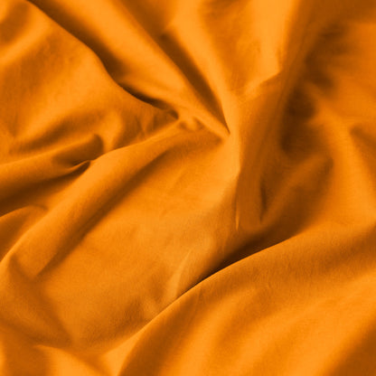 SONGE turmerric washed linen and cotton duvet cover