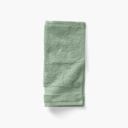 Lola II sauge cotton washcloth