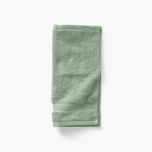 Lola II sauge cotton washcloth