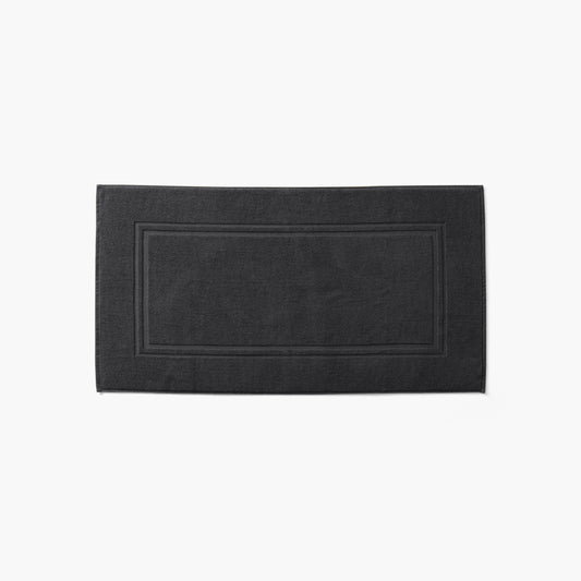 Lola II Basalte blue Cotton Bathmat