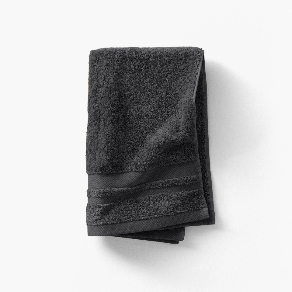 Lola II Basalte Cotton Guest Towel