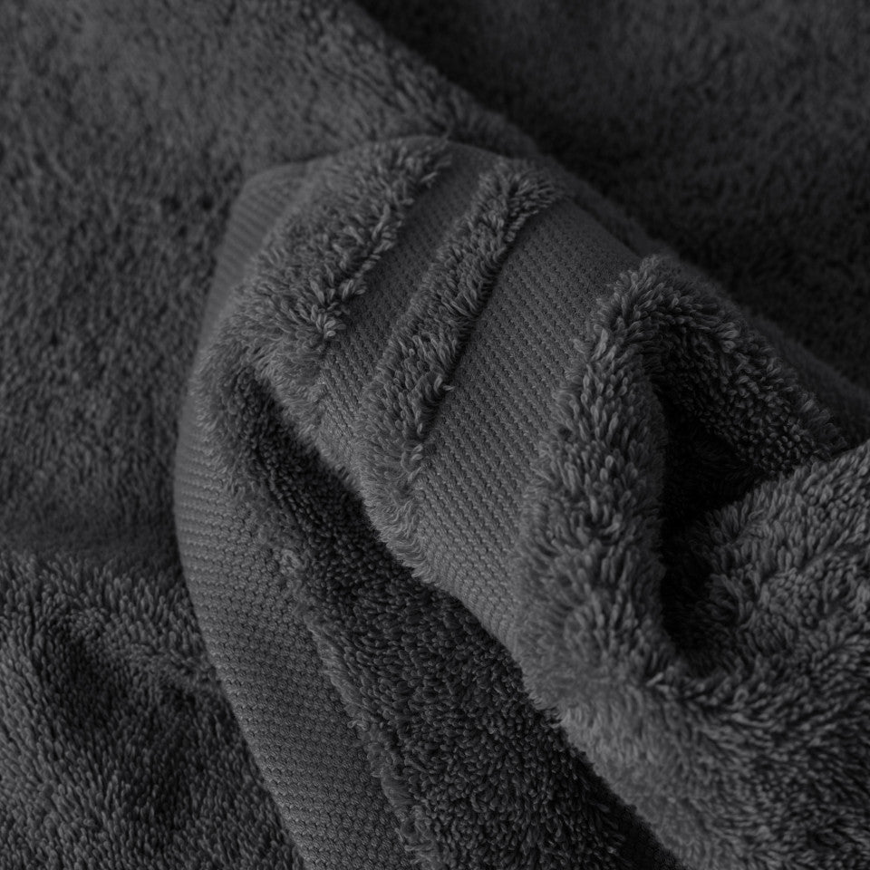 Lola II Basalte Cotton Guest Towel