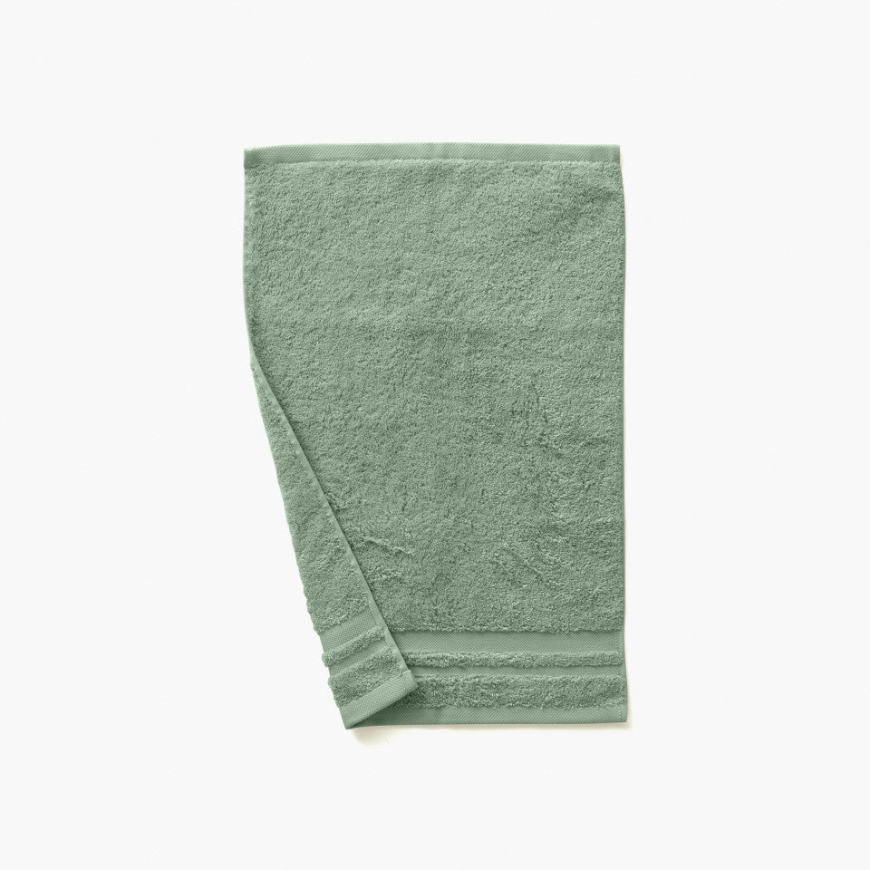 Lola II Sauge Cotton Guest Towel
