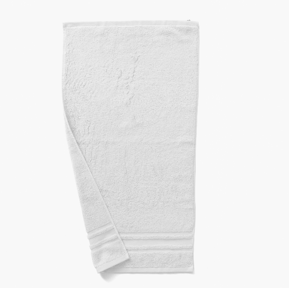 LOLA II medium bath towel blanc