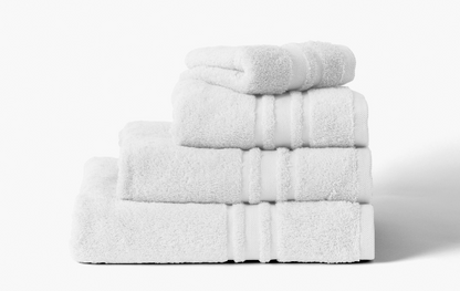 LOLA II medium bath towel blanc