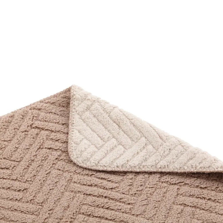 MANTEROL Zig-Zag soft blanket