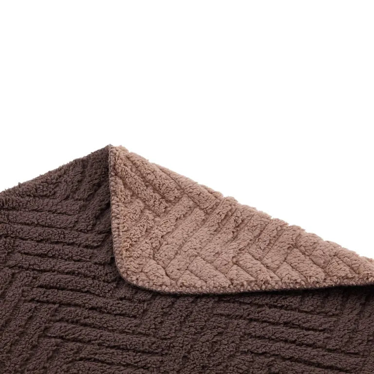 MANTEROL Zig-Zag soft blanket