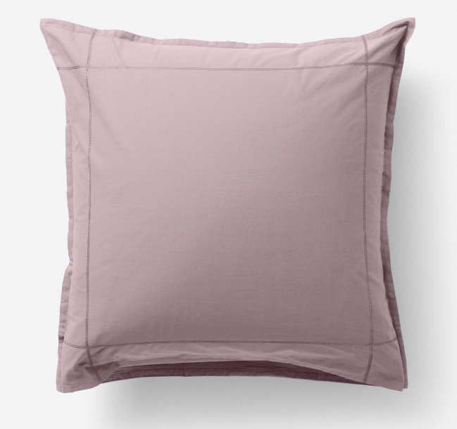 NEO poudre square pillow case percale cotton