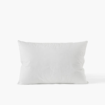 Kilim medium-firm rectangular pillow filled with down and microfiber