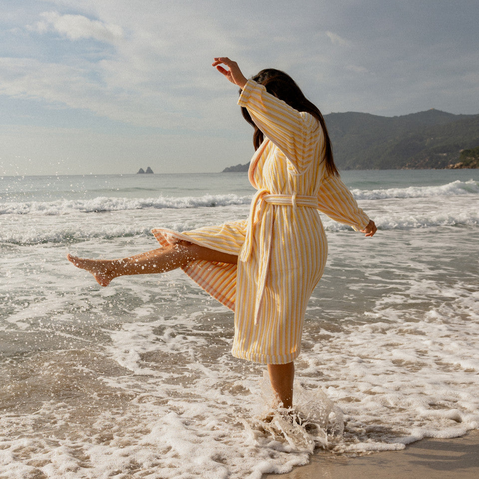 Unisex Combo Reversible Bathrobe