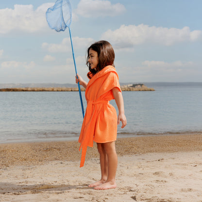 Poncho Simara Orange