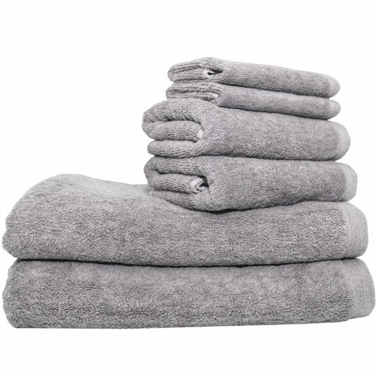 ROSANA cotton large bath towel GREY