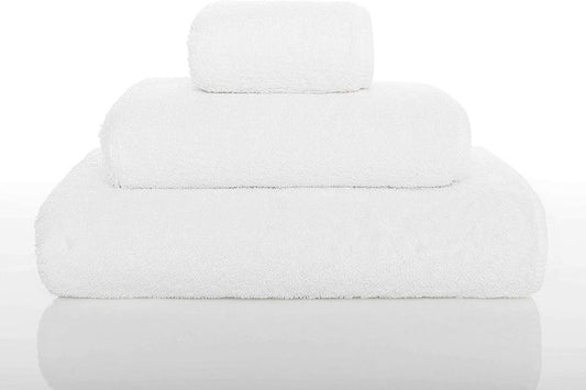 ROSANA cotton large bath towel White