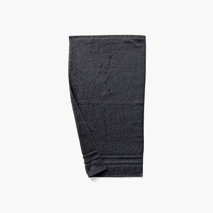 Lola II slate gray cotton hand towel
