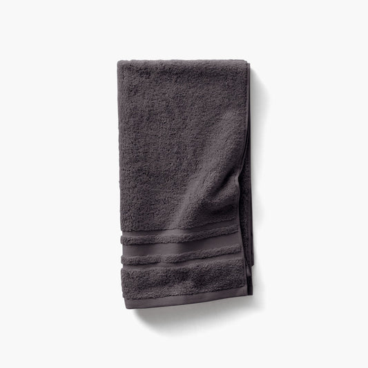 Lola II anthracite cotton guest towel