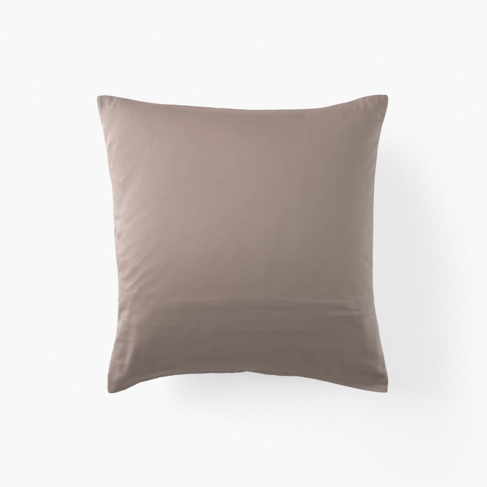 Aura square cotton satin pillowcase