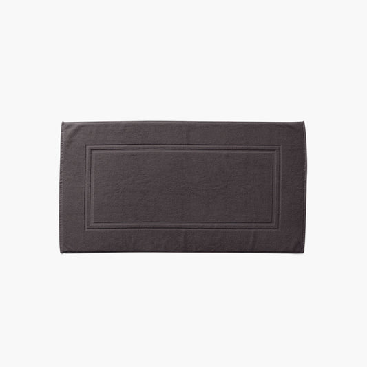 Lola II anthracite cotton bathmat