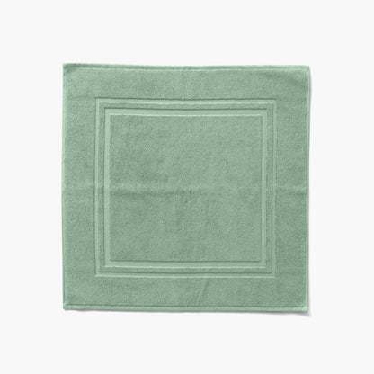 Lola II sage cotton bath mat