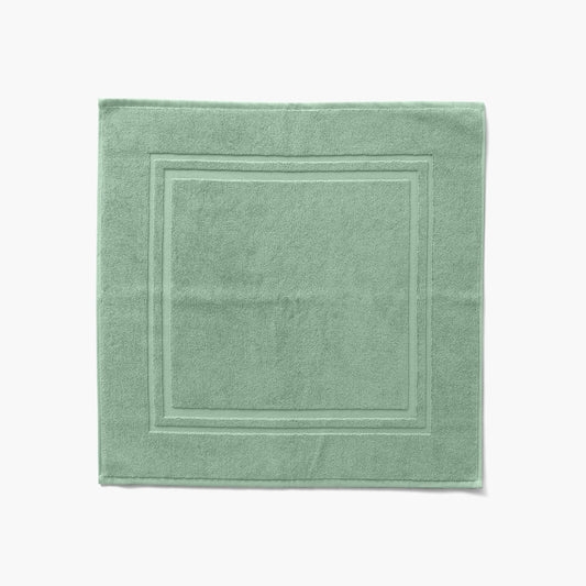 Lola II sage cotton bath mat