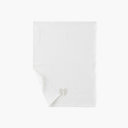 Angel white cotton kitchen towel