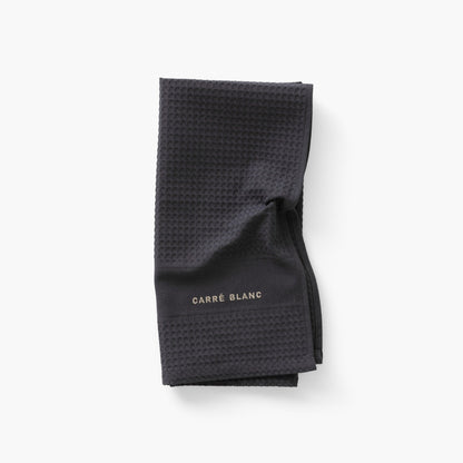 Signature greige cotton kitchen towel