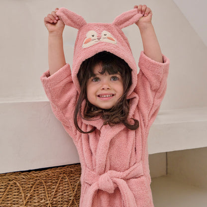 Wonderful Vieux Rose Children's Bathrobe